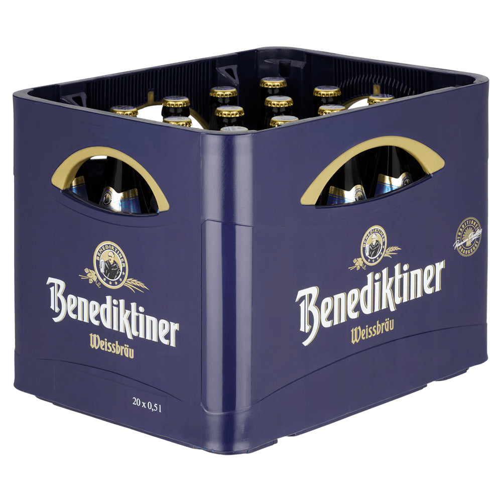 Kasten Benediktiner Hefe A-frei 20 x 0,5L MW