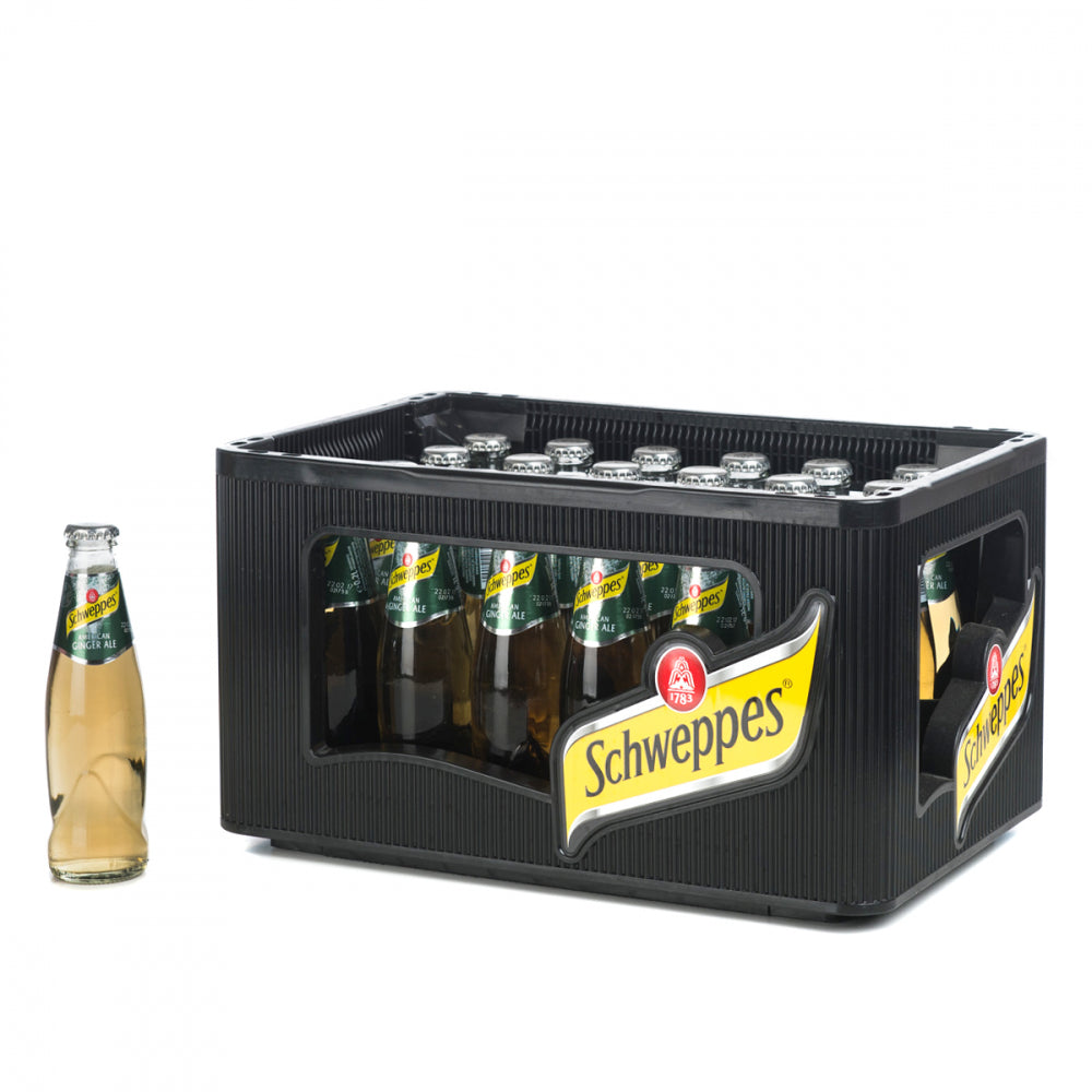 Kasten Schweppes Ginger Ale 24 x 0,2L MW
