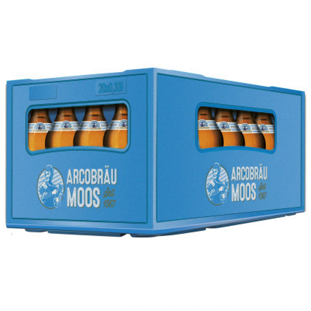 Kasten Arcobräu Moos Mooser Liesl Helles 20 x 0,33L MW
