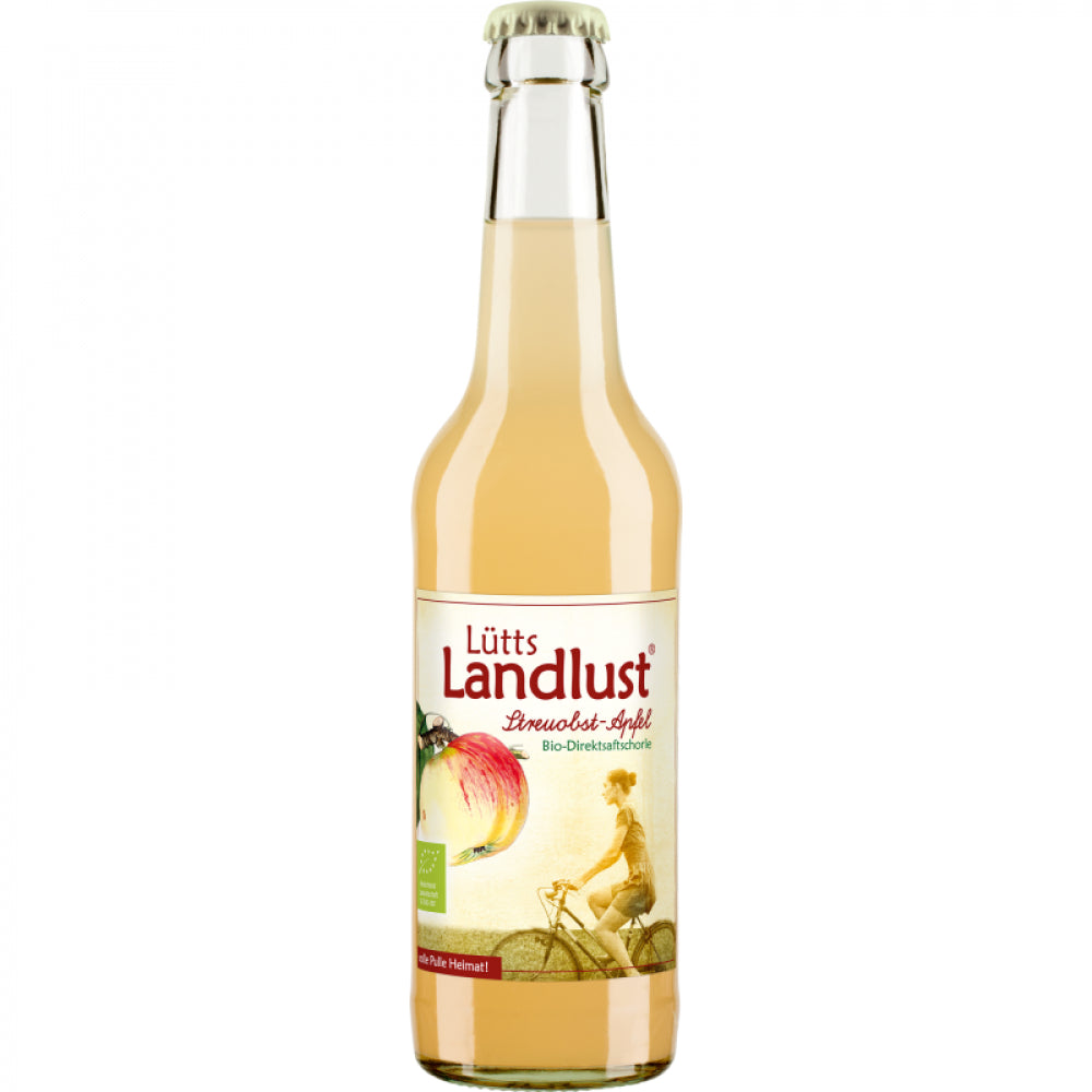 Kasten Lütts Landlust Streuobst-Apfel 24 x 0,33L MW