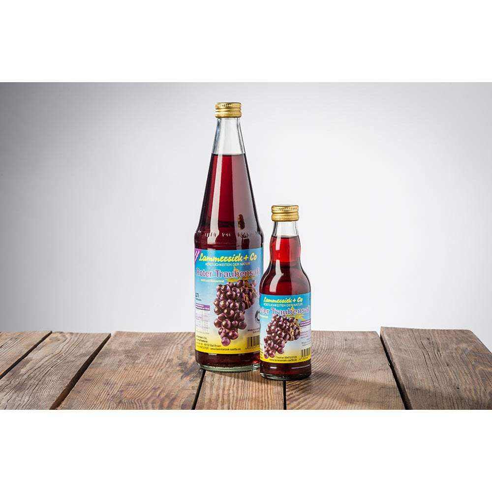 Kasten Lammersiek Roter Traubensaft 12 x 0,7L MW