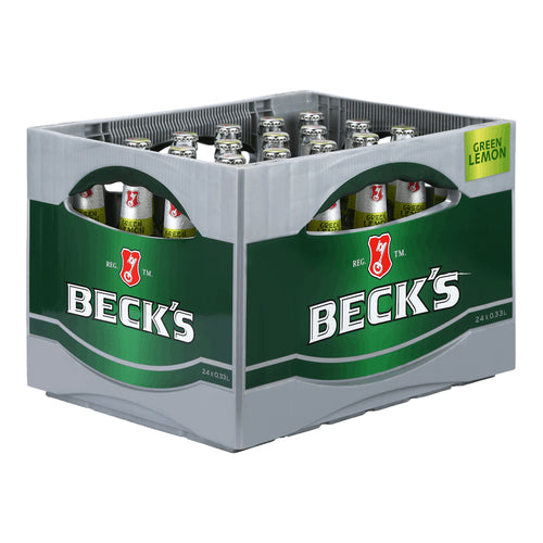 Kasten Becks Green Lemon 24 x 0,33L MW