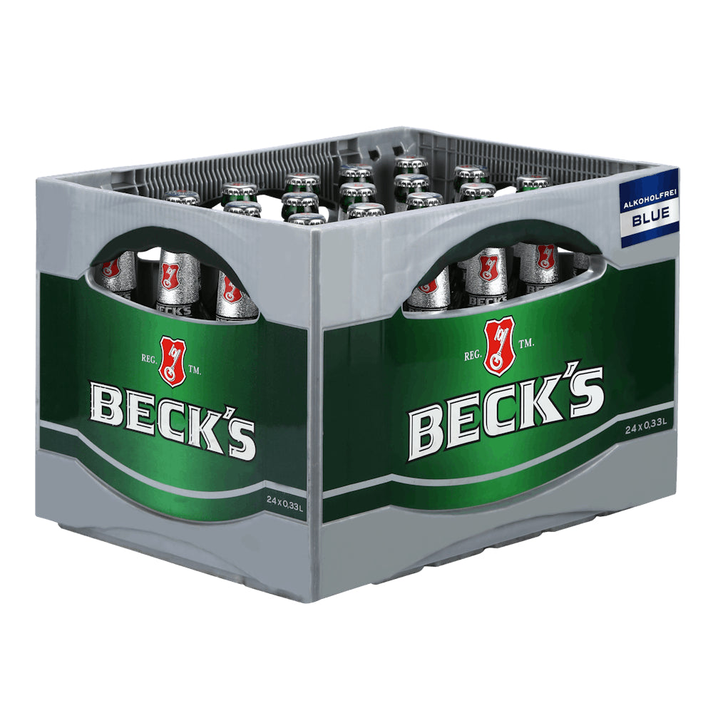 Kasten Becks Blue Alkoholfrei 24 x 0,33L MW