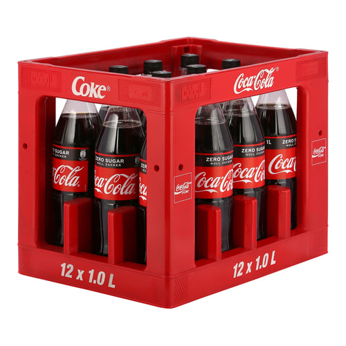 Kasten Coca Cola Zero 12 x 1L MW