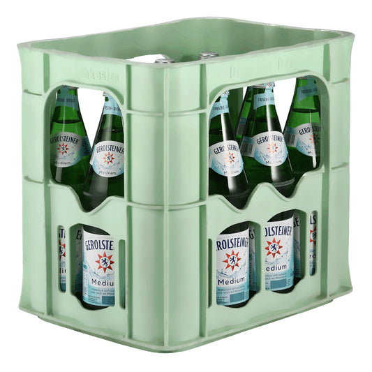 Kasten Gerolsteiner Medium 12 x 0,75L MW