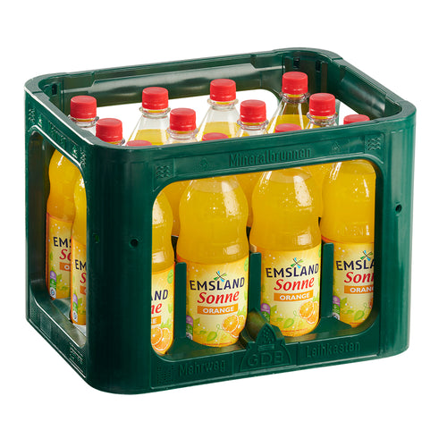 Kasten Emsland Sonne  Orange  12 x 1L MW