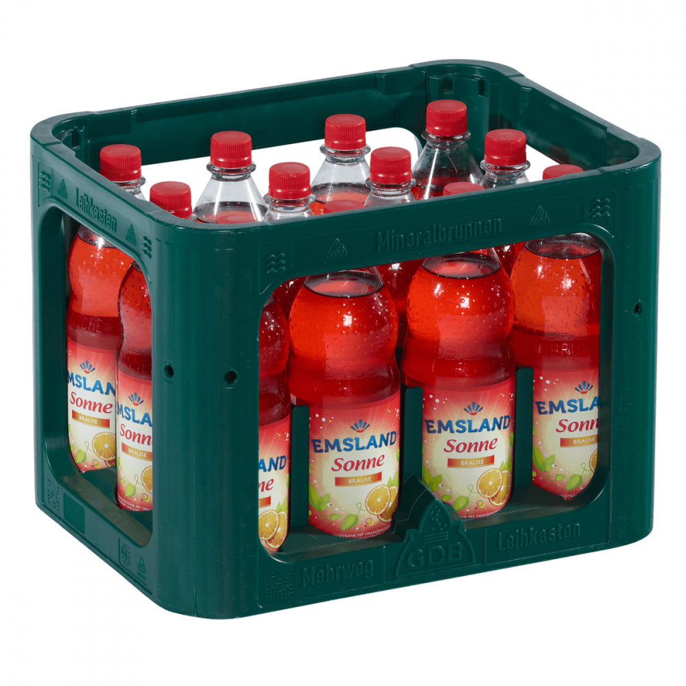 Kasten Emsland Sonne Rote Brause 12 x 1L MW