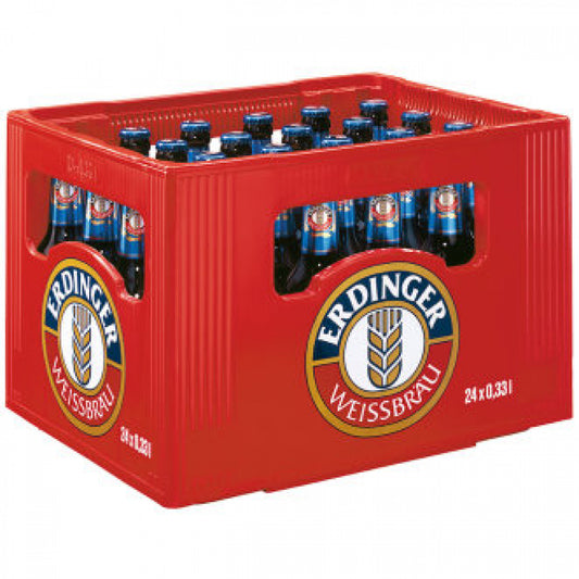 Kasten Erdinger Alkoholfrei 24 x 0,33L MW