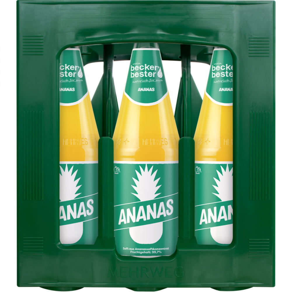 Kasten Becker‘s Bester Ananas 6 x 1L MW