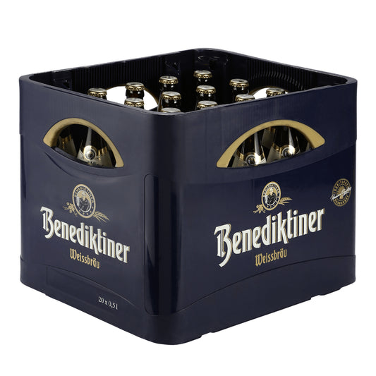 Kasten Benediktiner Hefeweizen 20 x 0,5L MW